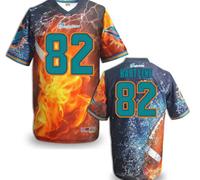 Miami Dolphins #82 HARTLINE Men's Stitched NFL Elite Fanatical Version Jersey (9)
