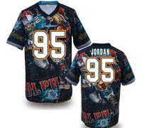 Miami Dolphins #95 JORDAN Men's Stitched NFL Elite Fanatical Version Jersey (1)