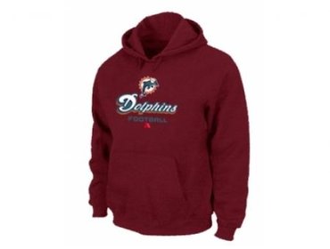 Miami Dolphins Critical Victory Pullover Hoodie RED