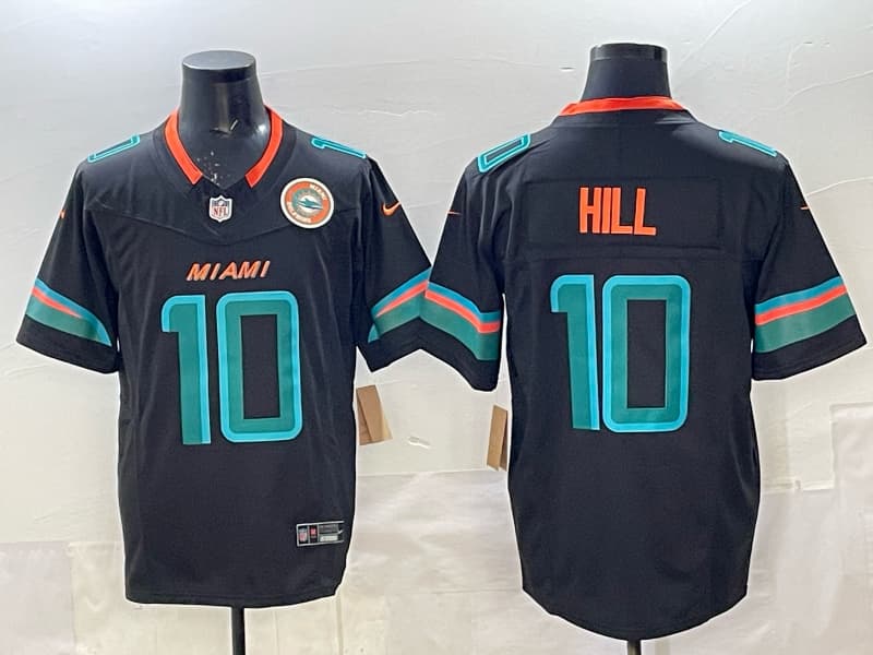 Miami Dolphins Vapor F.U.S.E. Limited Rivalry Series Jersey - All Stitched Tyreek Hill -  10