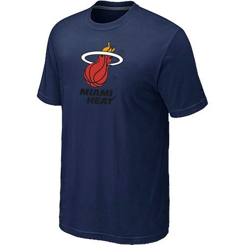 Miami Heat Big & Tall Primary D.blue T-Shirts