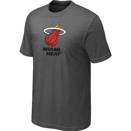 Miami Heat Big & Tall Primary Gray T-Shirts