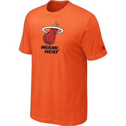Miami Heat Big & Tall Primary Orange T-Shirts