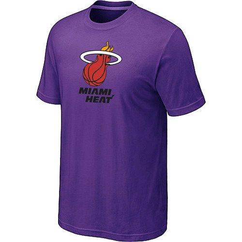 Miami Heat Big & Tall Primary Purple T-Shirts