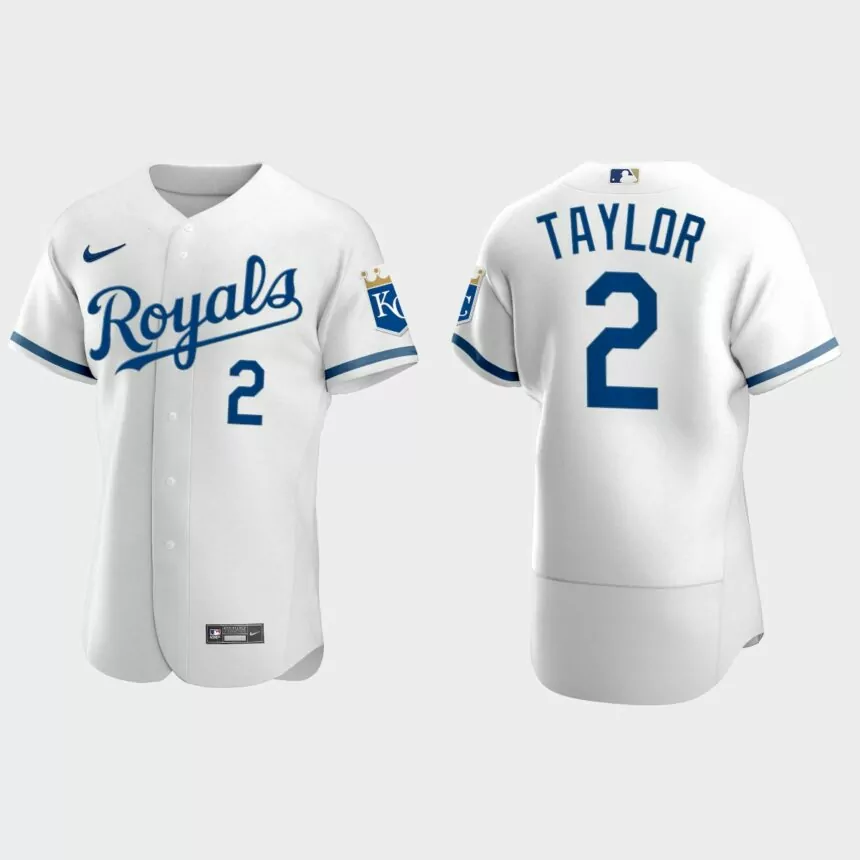 Michael A. Taylor Kansas City Royals 2022 Authentic Jersey – White