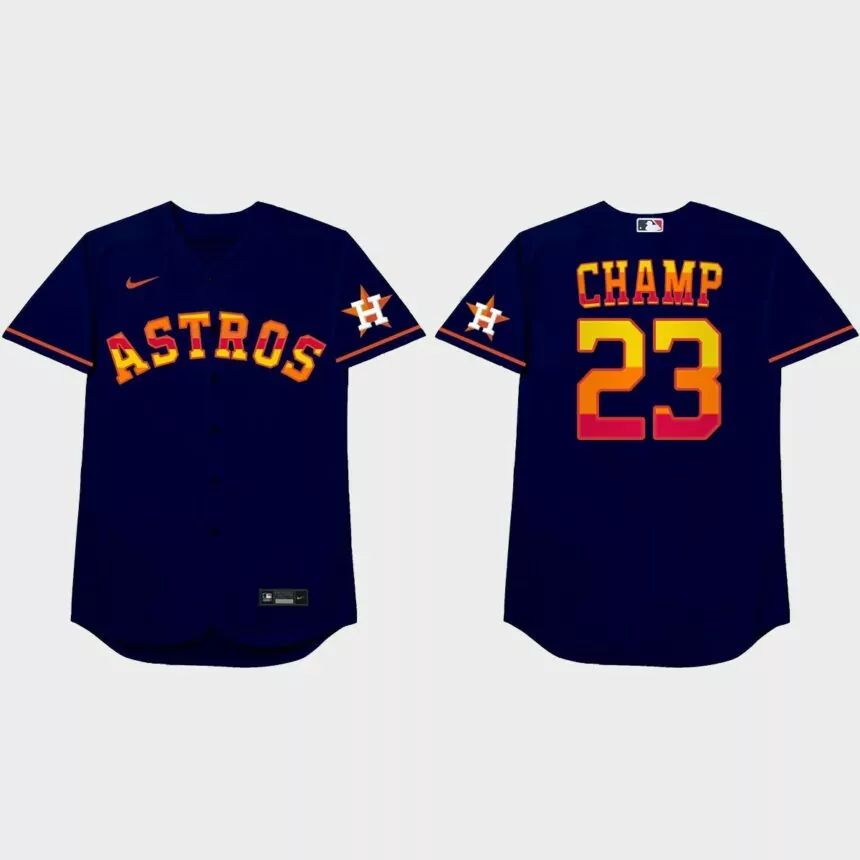 Michael Brantley 2021 Players’ Weekend Champ Nickname Jersey – Royal