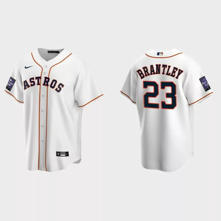 Michael Brantley Houston Astros 2021 All-Star Game Home Replica Jersey – White