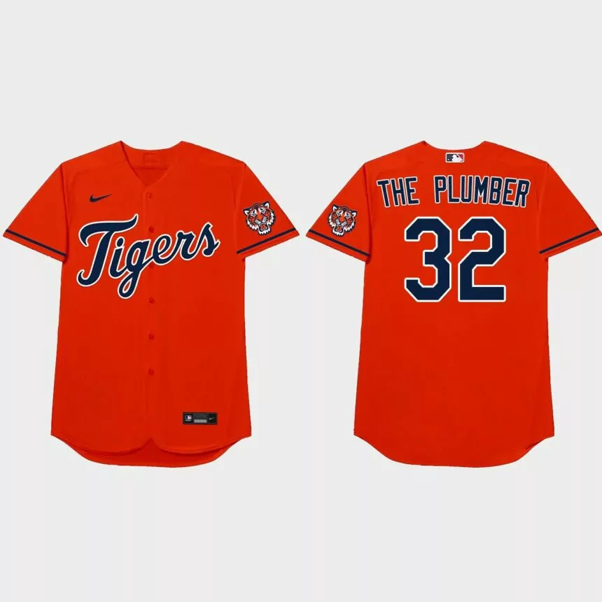 Michael Fulmer 2021 Players’ Weekend The Plumber Nickname Jersey – Orange.jpg