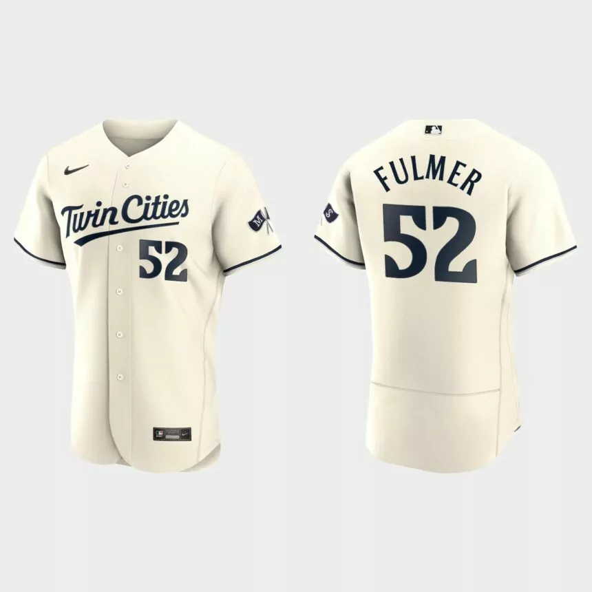 Michael Fulmer Minnesota Twins 2023 Authentic Jersey – Cream