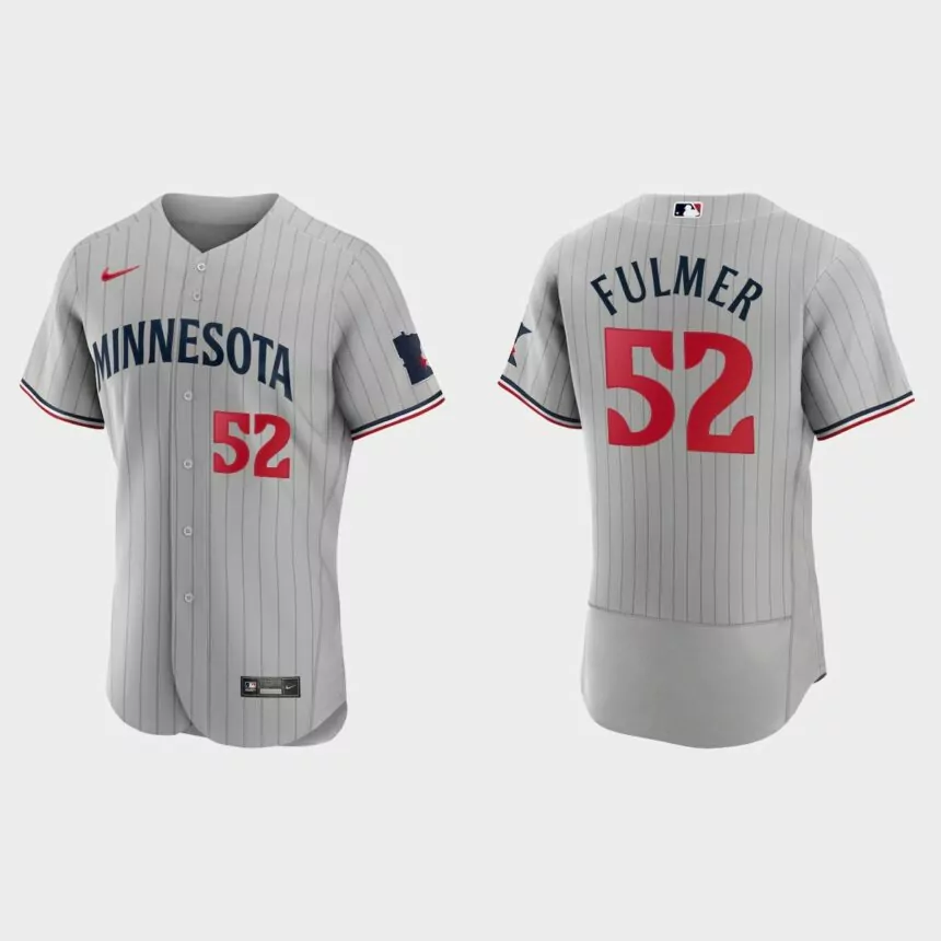 Michael Fulmer Minnesota Twins 2023 Authentic Jersey – Gray