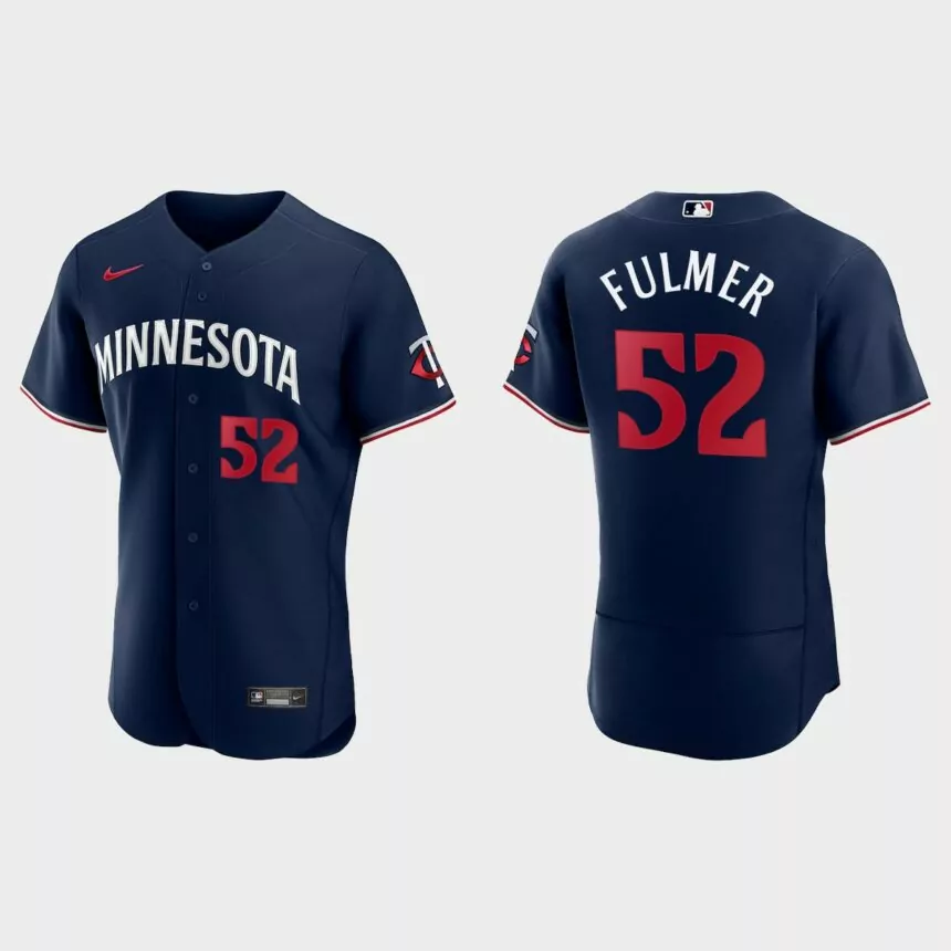 Michael Fulmer Minnesota Twins 2023 Authentic Jersey – Navy