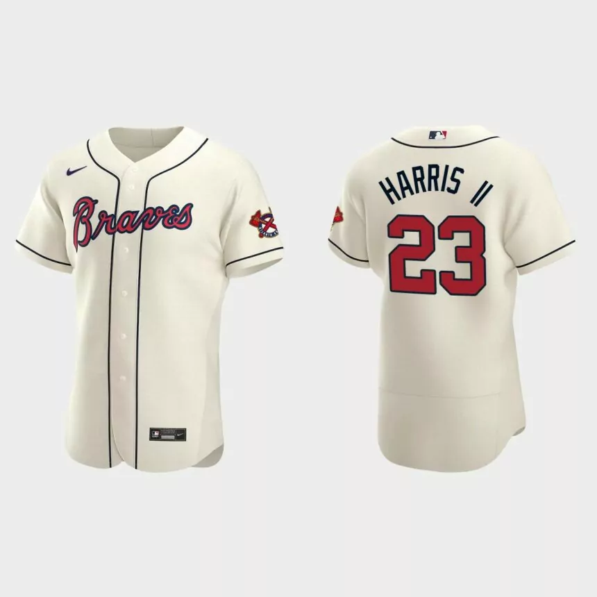Michael Harris II Atlanta Braves Authentic Alternate Jersey – Cream