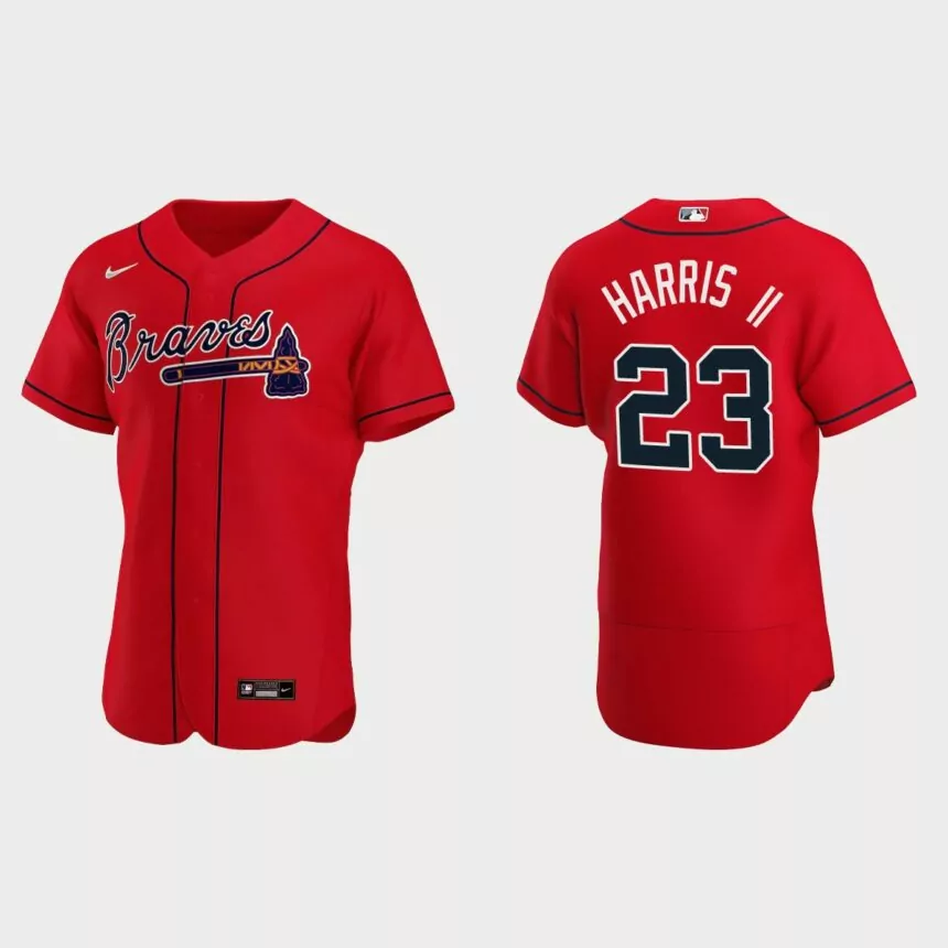 Michael Harris II Atlanta Braves Authentic Alternate Jersey – Red