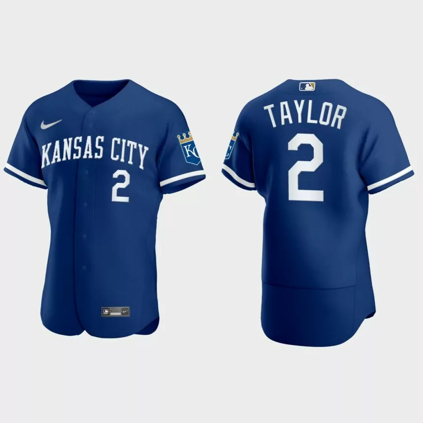 Michael Taylor Kansas City Royals Authentic Jersey – Royal