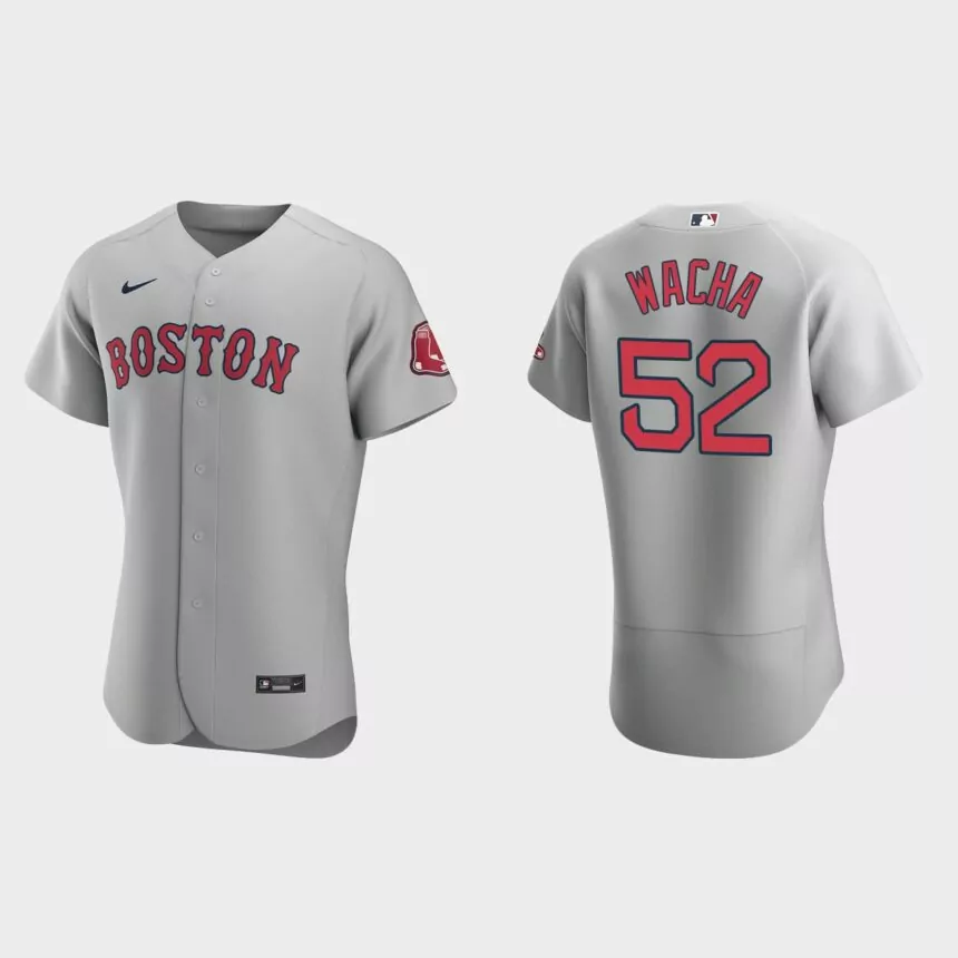 Michael Wacha Boston Red Sox Authentic Road Jersey – Gray