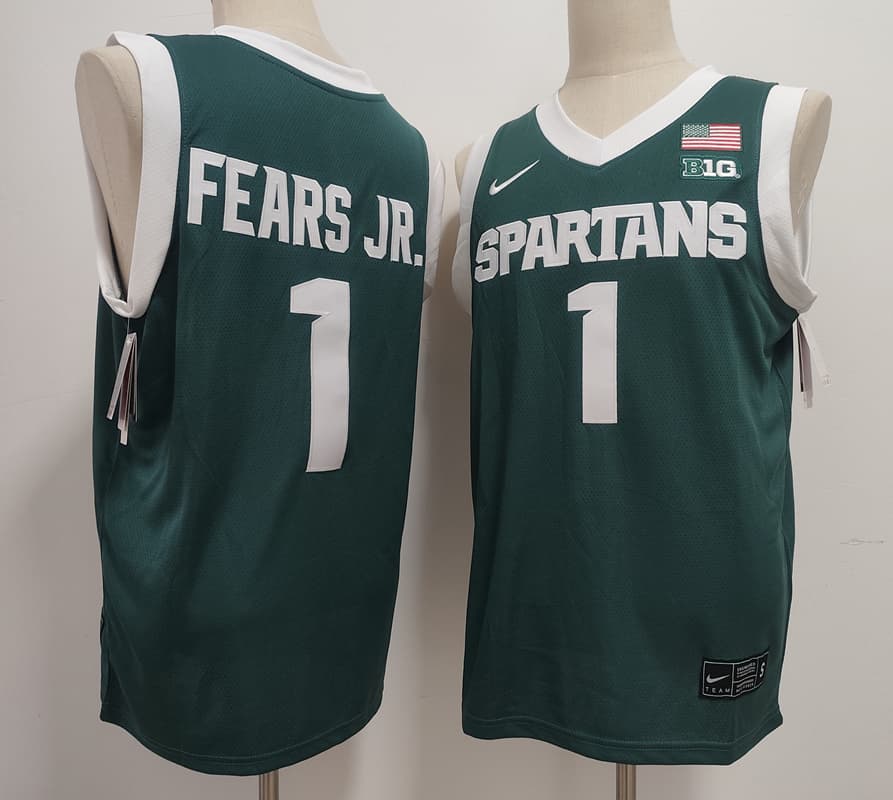Michigan State Spartans #1 Jeremy  Fears Jr.
