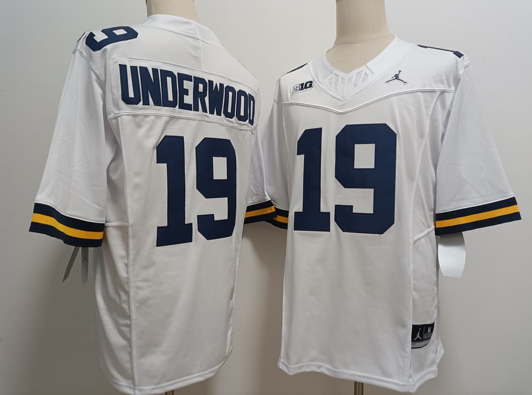 Michigan Wolverines  #1 9 Bryce Underwood