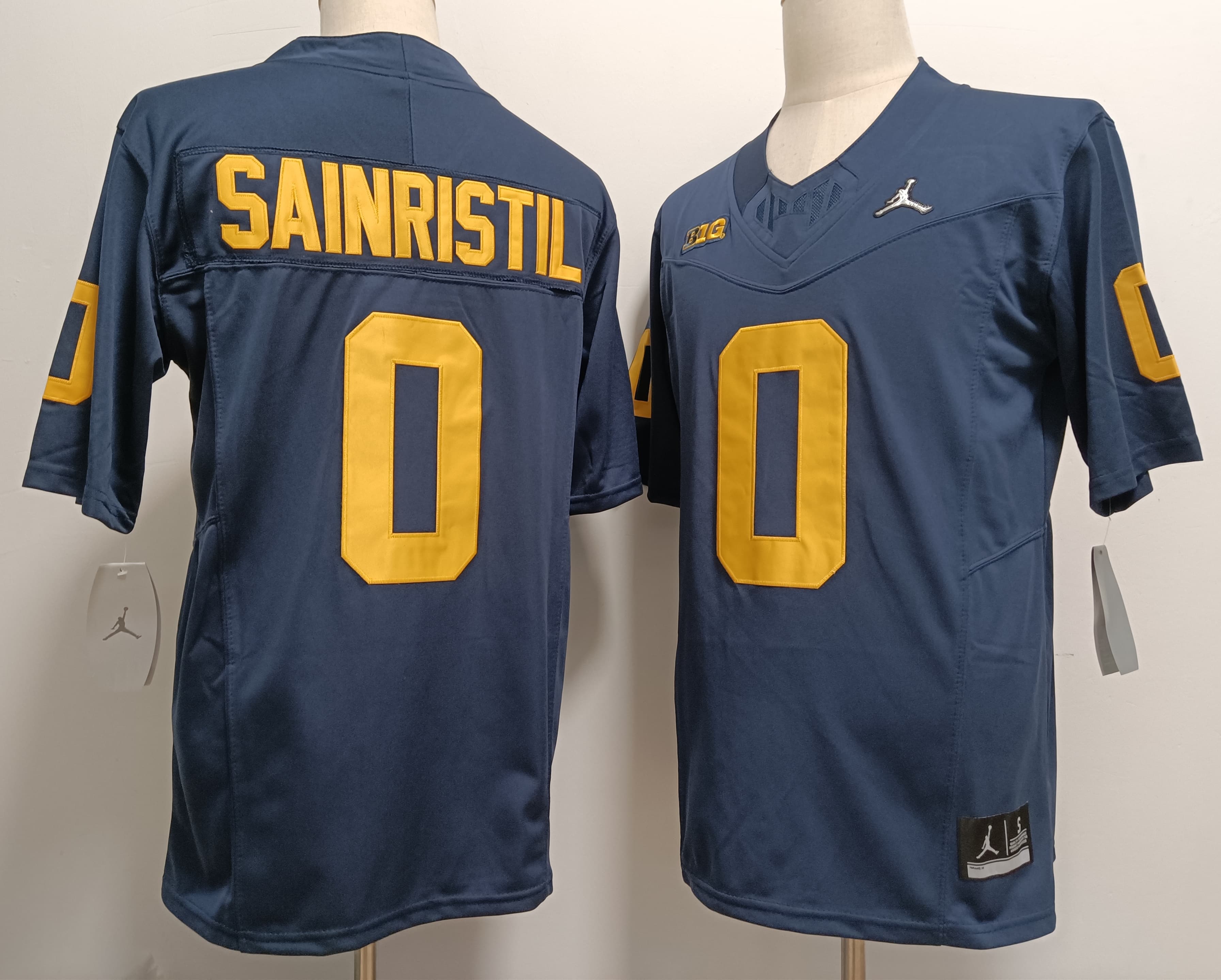Michigan Wolverines #0 Mike Sainristil