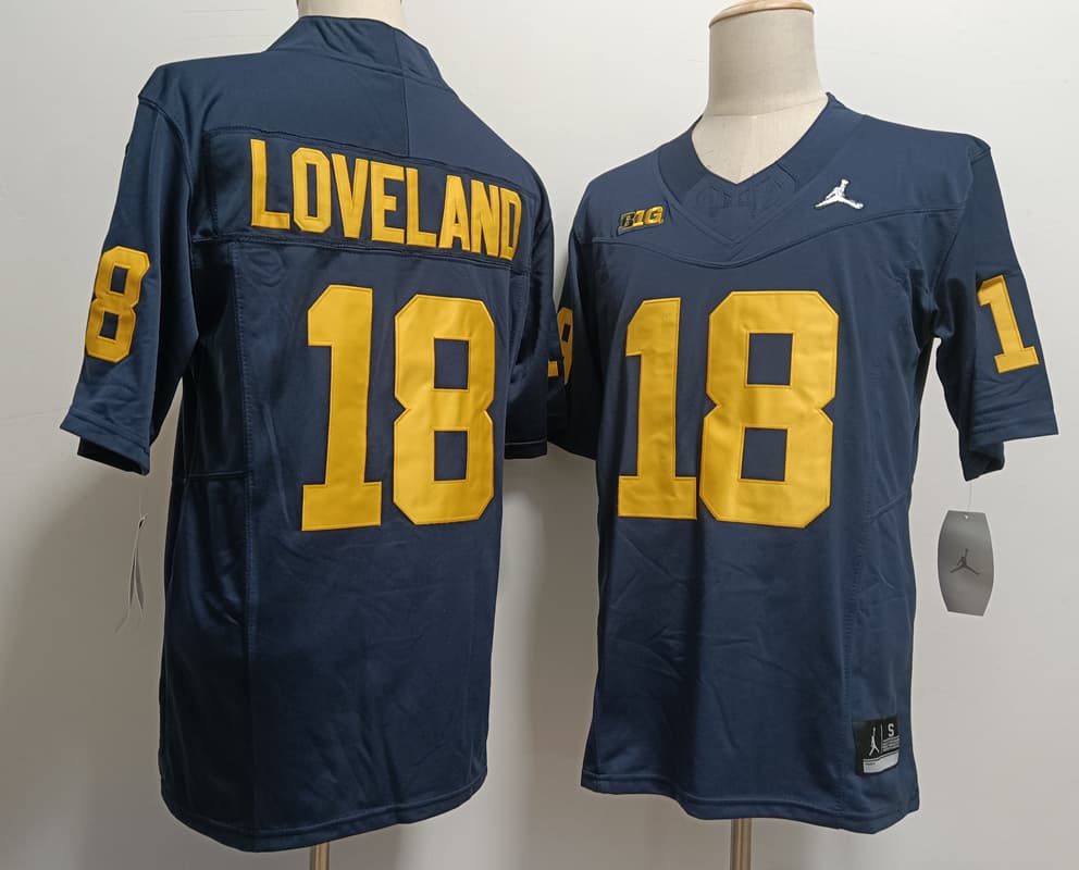 Michigan Wolverines #18 Colston Loveland