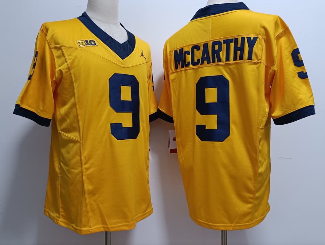 Michigan Wolverines #9 J.J.  Mccarthy
