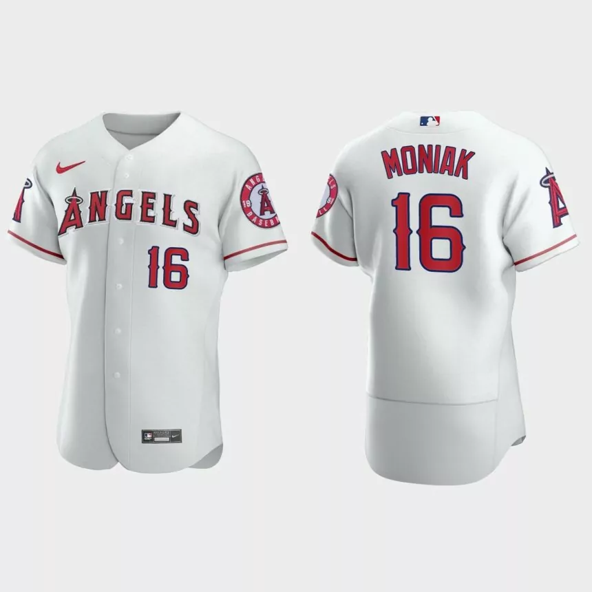 Mickey Moniak Los Angeles Angels Authentic Home Jersey – White