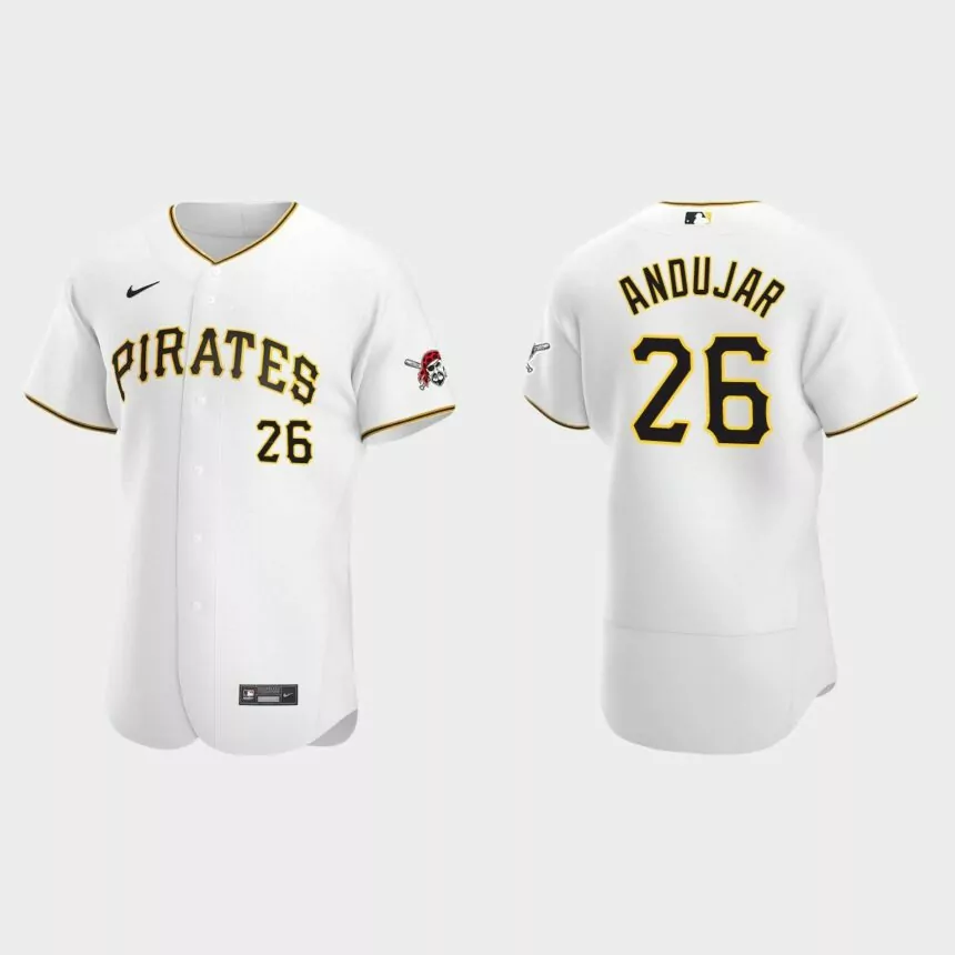 Miguel Andujar Pittsburgh Pirates Authentic Home Jersey – White