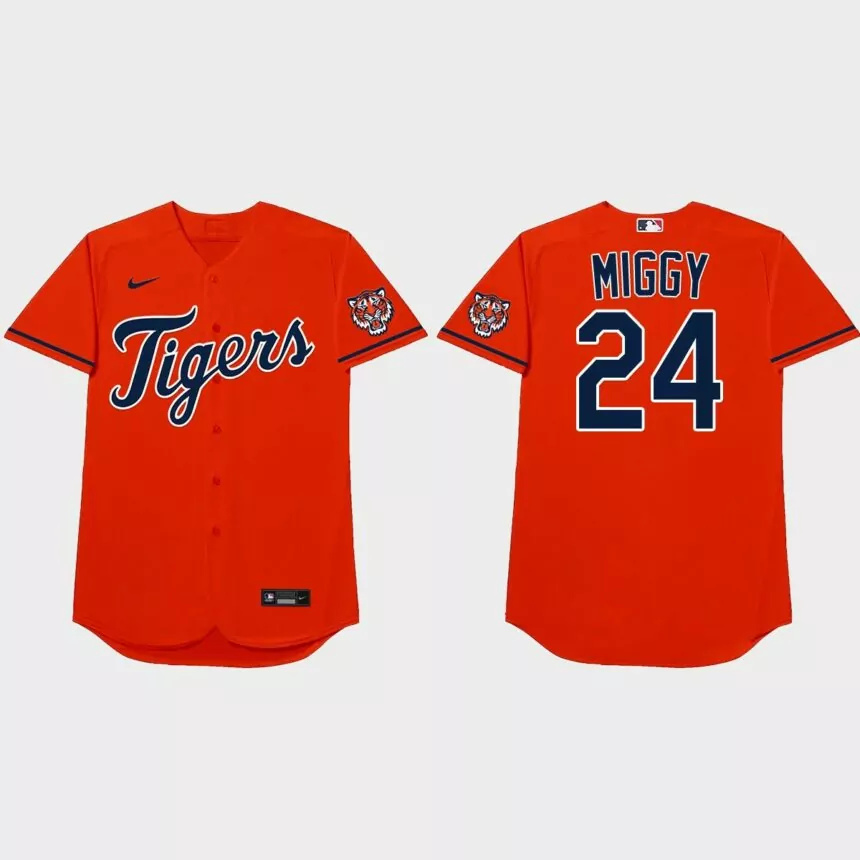 Miguel Cabrera 2021 Players’ Weekend Miggy Nickname Jersey – Orange.jpg