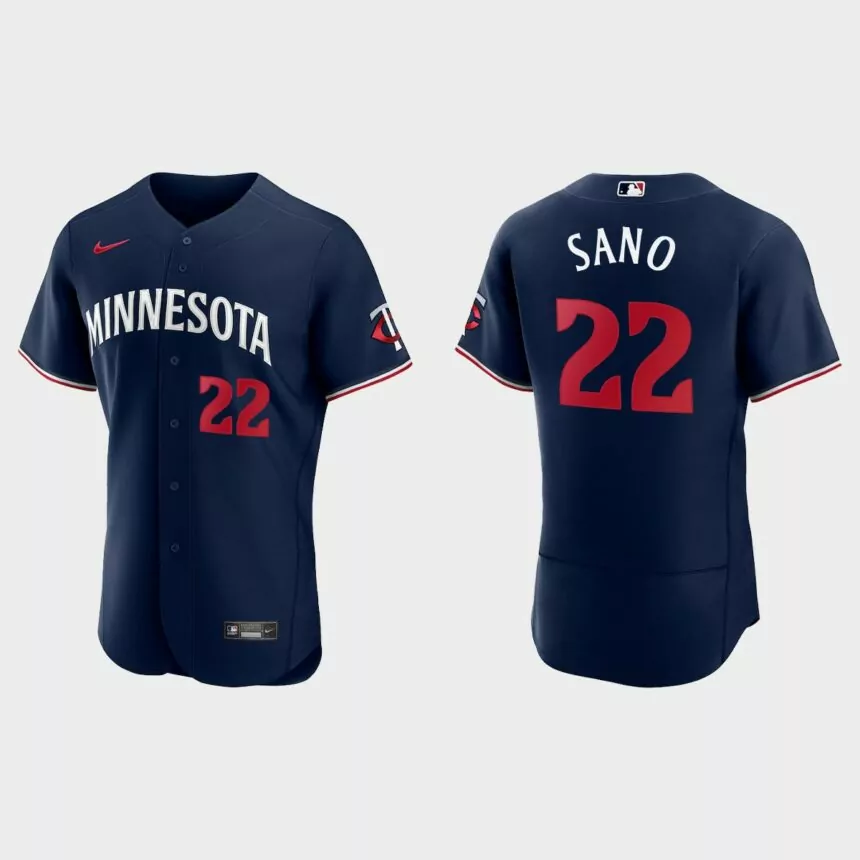 Miguel Sano Minnesota Twins 2023 Authentic Jersey – Navy