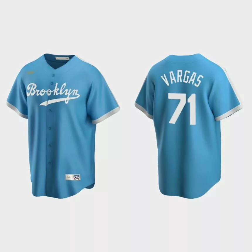 Miguel Vargas Los Angeles Dodgers Cooperstown Collection Alternate Jersey – Light Blue