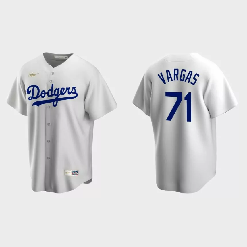 Miguel Vargas Los Angeles Dodgers Cooperstown Collection Home Jersey – White