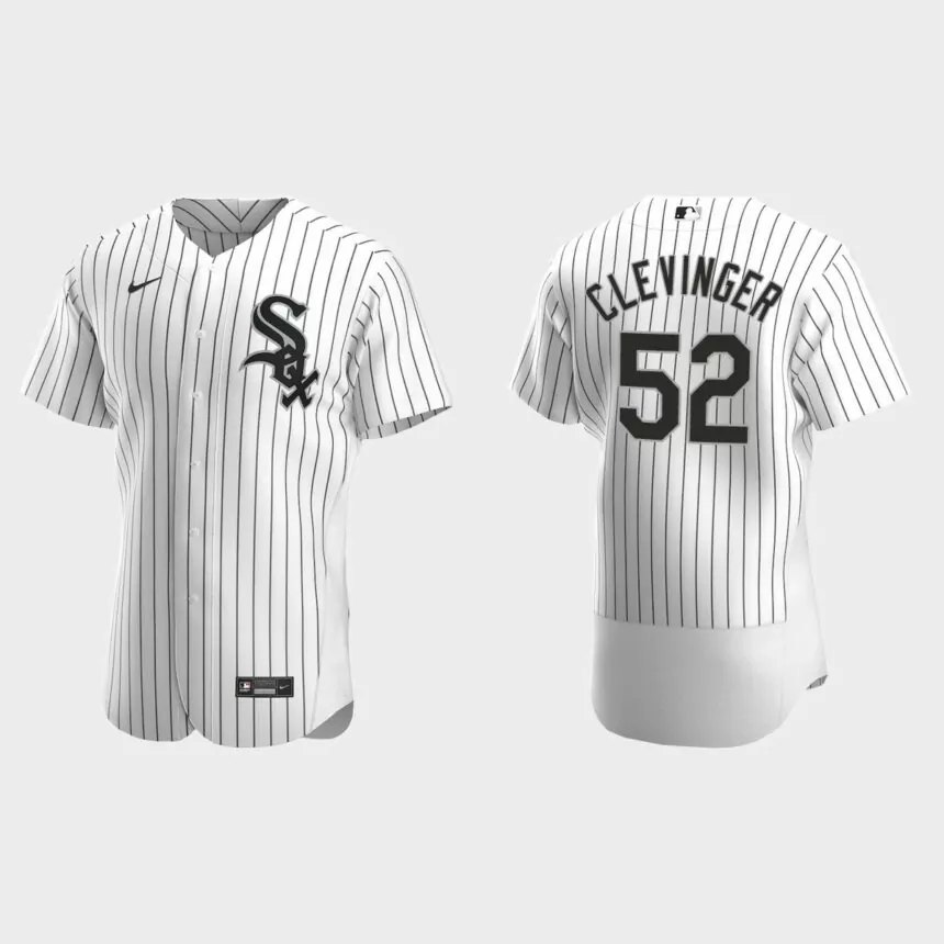 Mike Clevinger Chicago White Sox Authentic Home Jersey – White