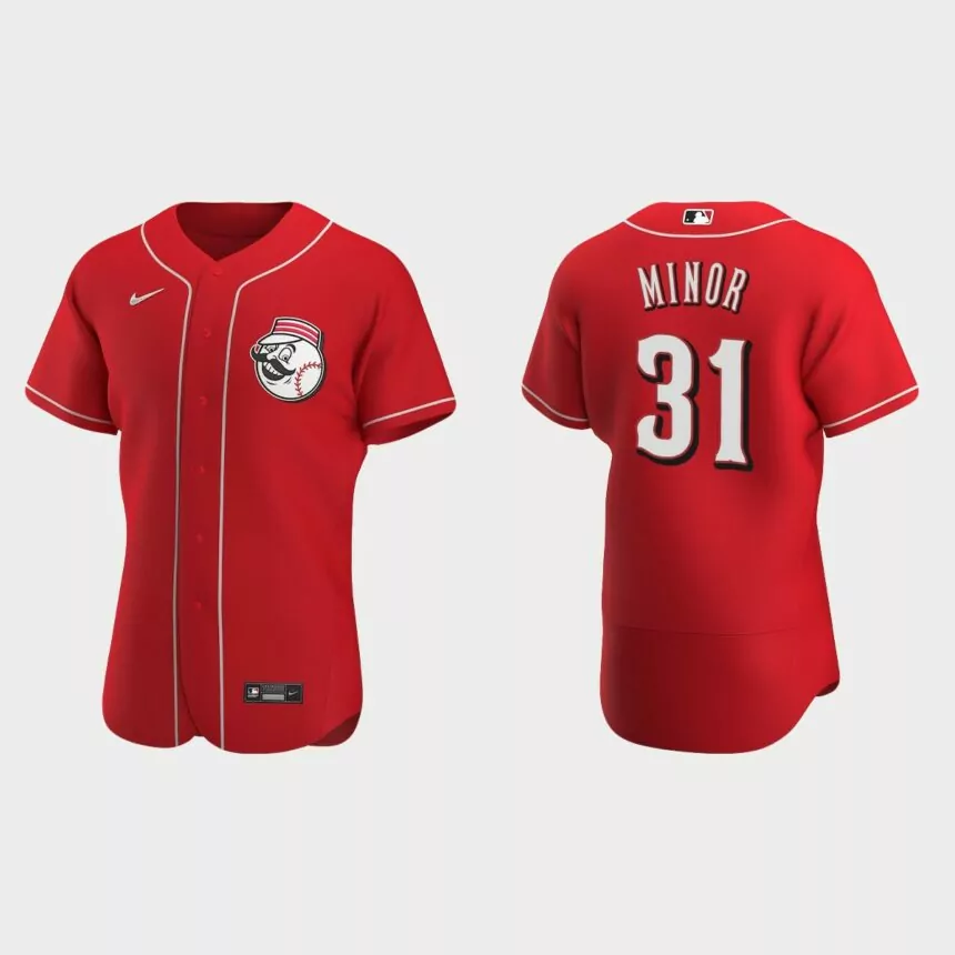 Mike Minor Cincinnati Reds Authentic Jersey – Scarlet