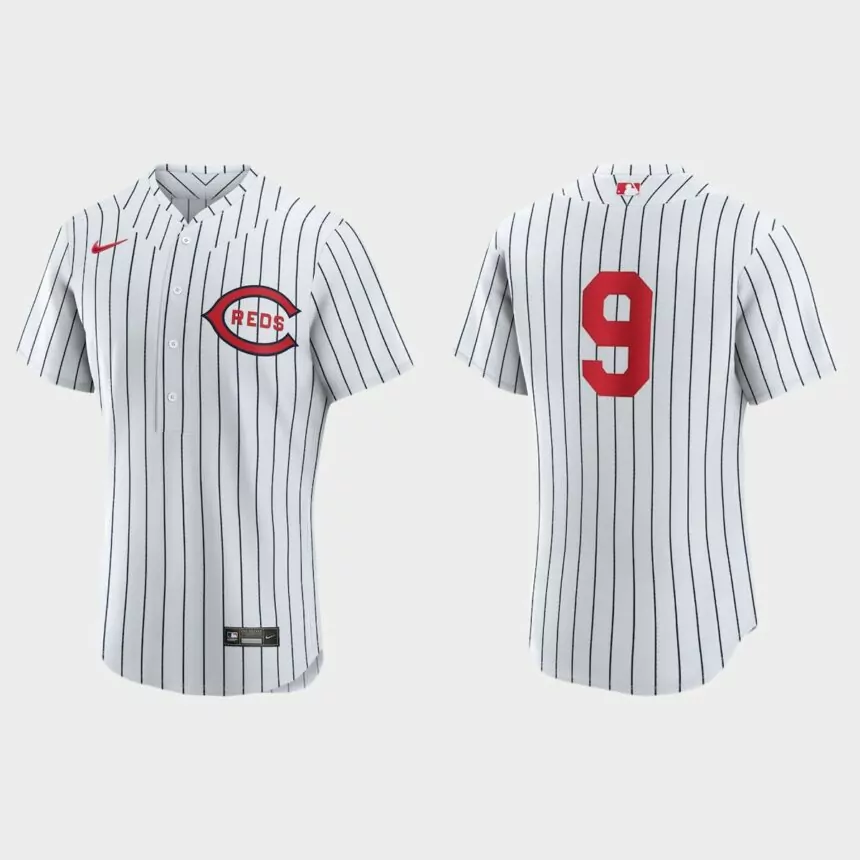 Mike Moustakas Cincinnati Reds 2022 Field of Dreams Authentic Jersey – White