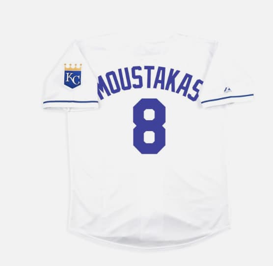 Mike Moustakas Kansas City Royals Home road Alternate Men's Jersey
