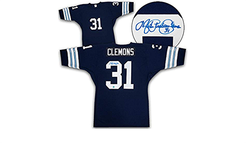 Mike Pinball Signed Toronto Argos Style Canadian Football Jersey