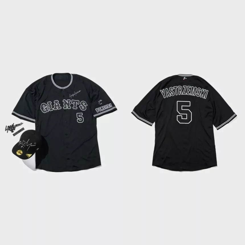 Mike Yastrzemski San Francisco Giants Yohji Yamamoto Capsule Series Jersey – Black