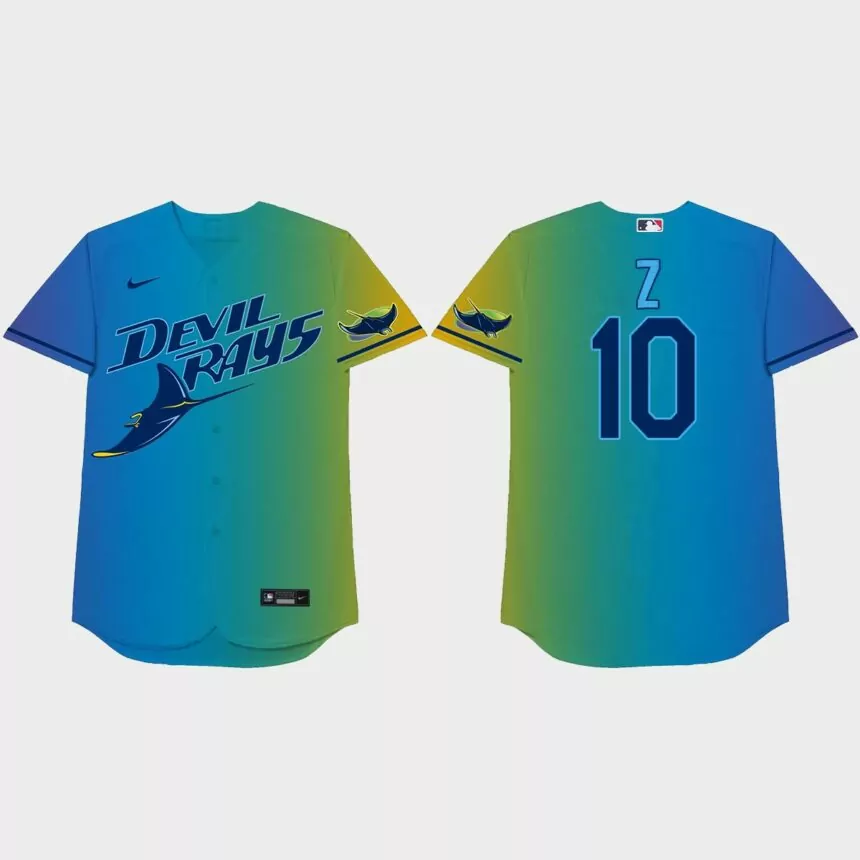 Mike Zunino 2021 Players’ Weekend Z Nickname Jersey – Blue