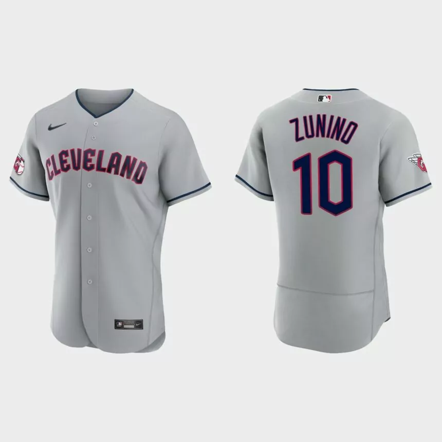 Mike Zunino Cleveland Guardians Authentic Jersey – Gray