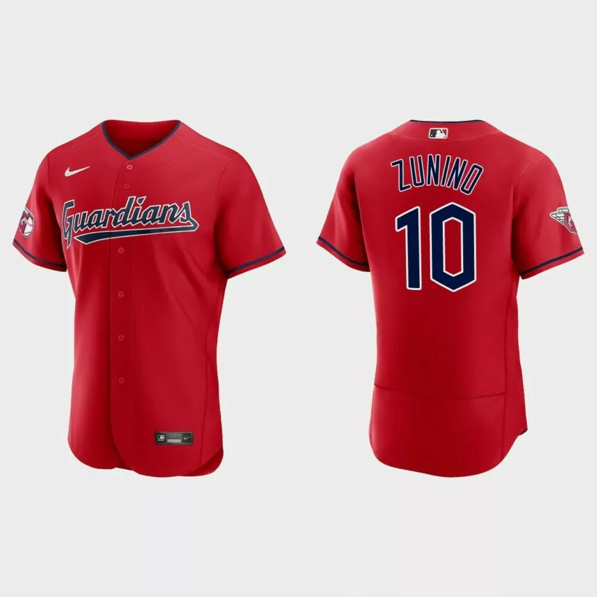 Mike Zunino Cleveland Guardians Authentic Jersey – Red