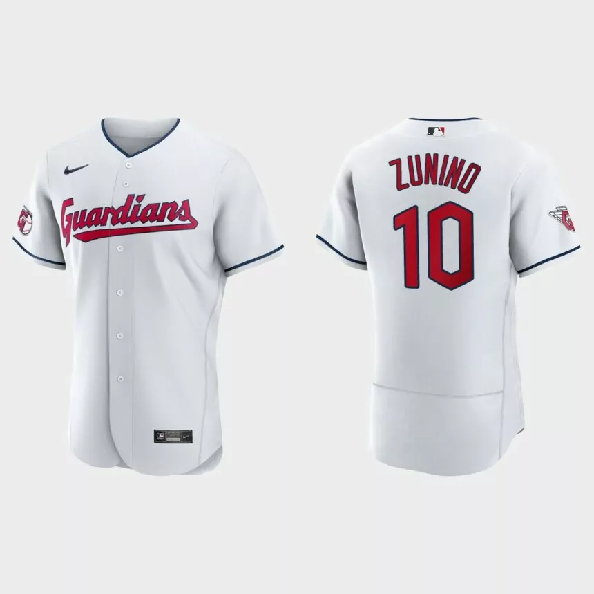 Mike Zunino Cleveland Guardians Authentic Jersey – White