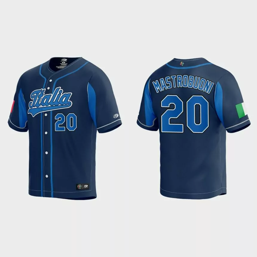 Miles Mastrobuoni World Baseball Classic 2023 World Baseball Classic Jersey – Navy