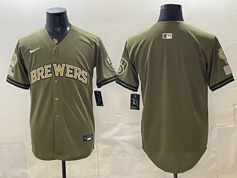 Milwaukee Brewers   Jersey - All Stitched