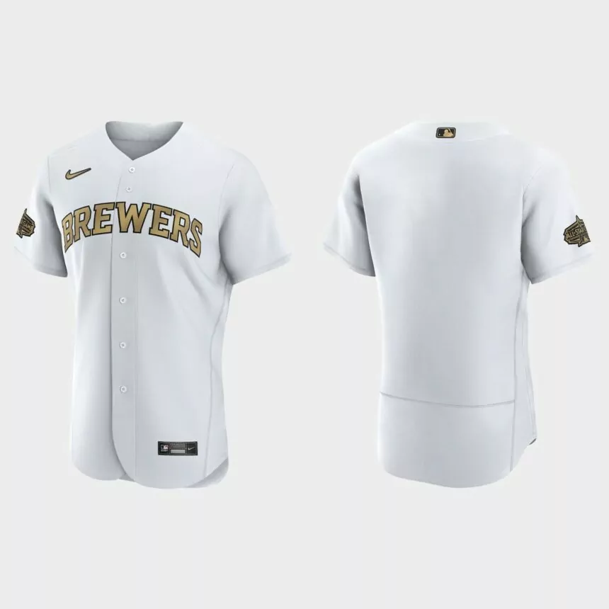 Milwaukee Brewers 2022 MLB All-Star Game Authentic Jersey – White