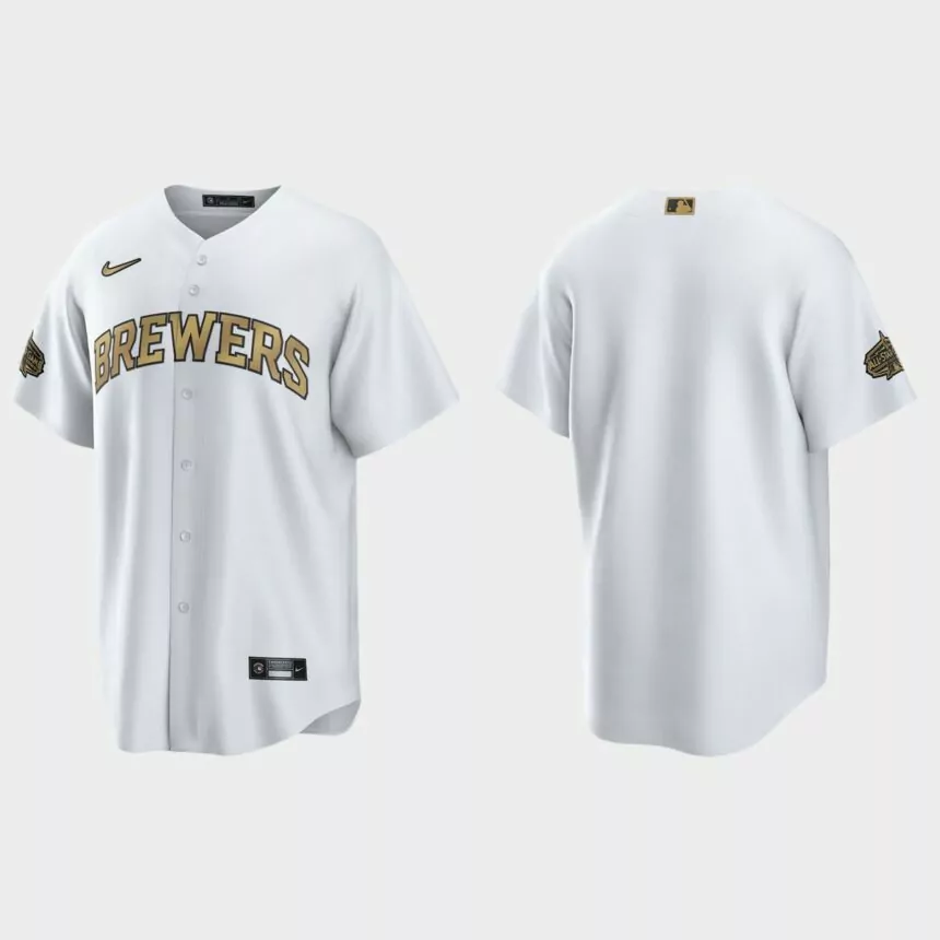 Milwaukee Brewers 2022 MLB All-Star Game Replica Jersey – White