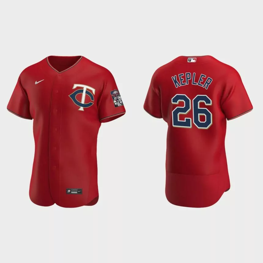 Minnesota Twins #26 Max Kepler 2020 Alternate Authentic Jersey – Red