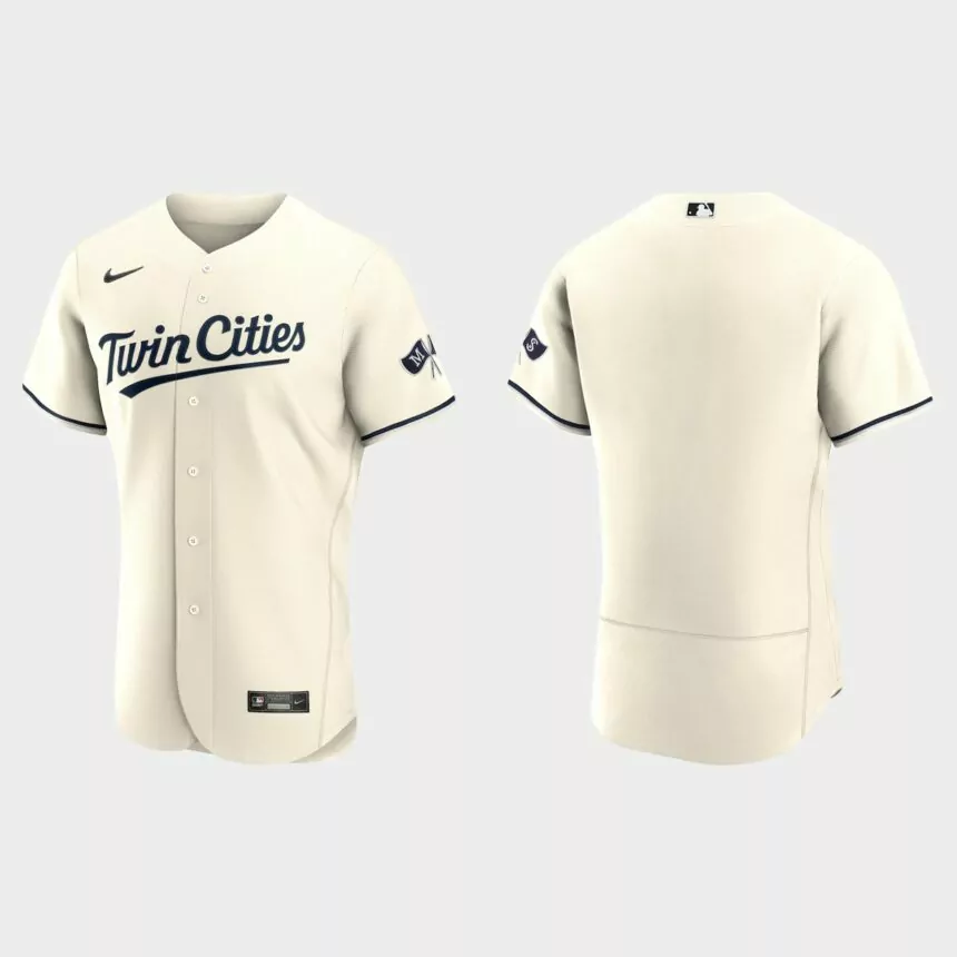 Minnesota Twins 2023 Authentic Team Jersey – Cream
