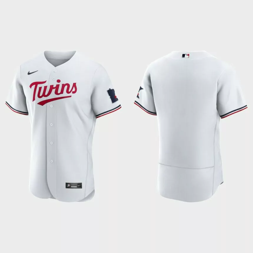 Minnesota Twins 2023 Authentic Team Jersey – White