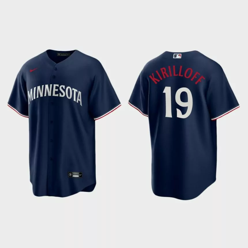 Minnesota Twins Alex Kirilloff Replica Alternate Jersey – Navy