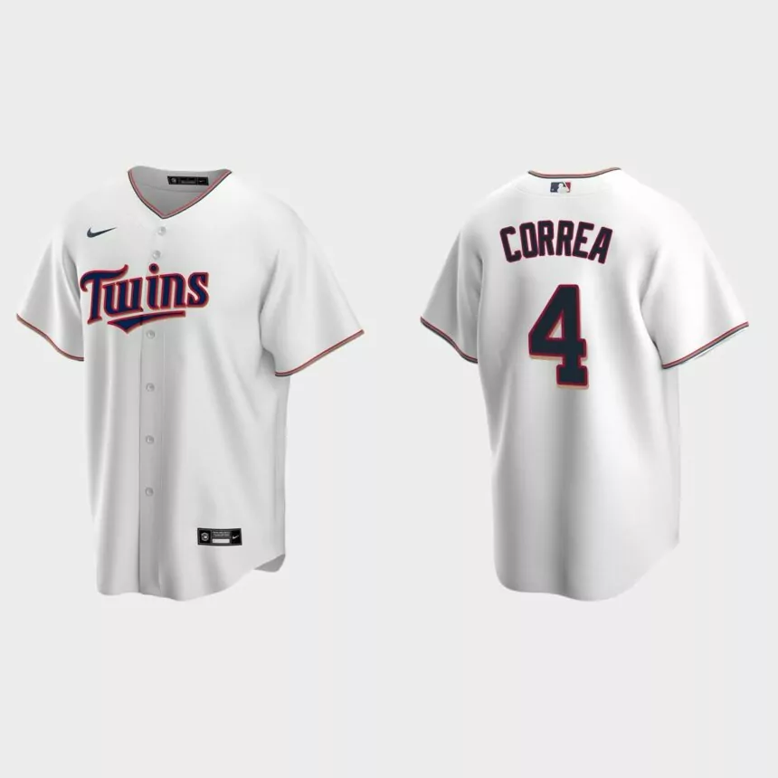 Minnesota Twins Carlos Correa Replica Home Jersey – White
