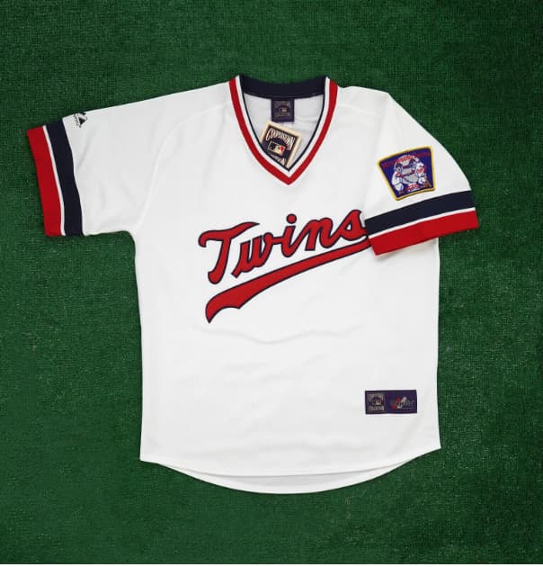 Minnesota Twins Cooperstown Throwback White Home Men's Jersey